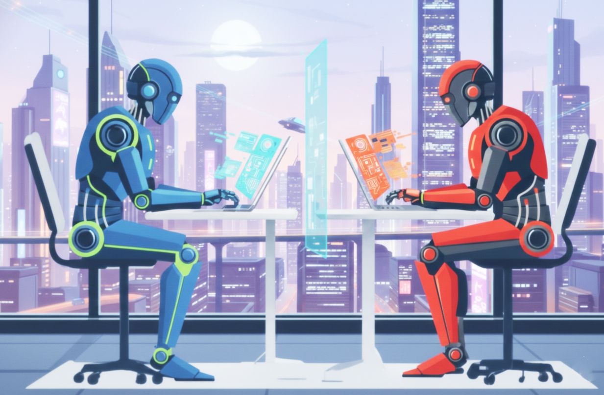 Negative impact of artificial intelligence on employment Job displacement due to AI Statistics How many jobs will AI replace by 2050 Positive and negative impact of artificial intelligence on employment AI job displacement Job displacement due to AI examples How many jobs will AI replace by 2027 AI taking over jobs article
